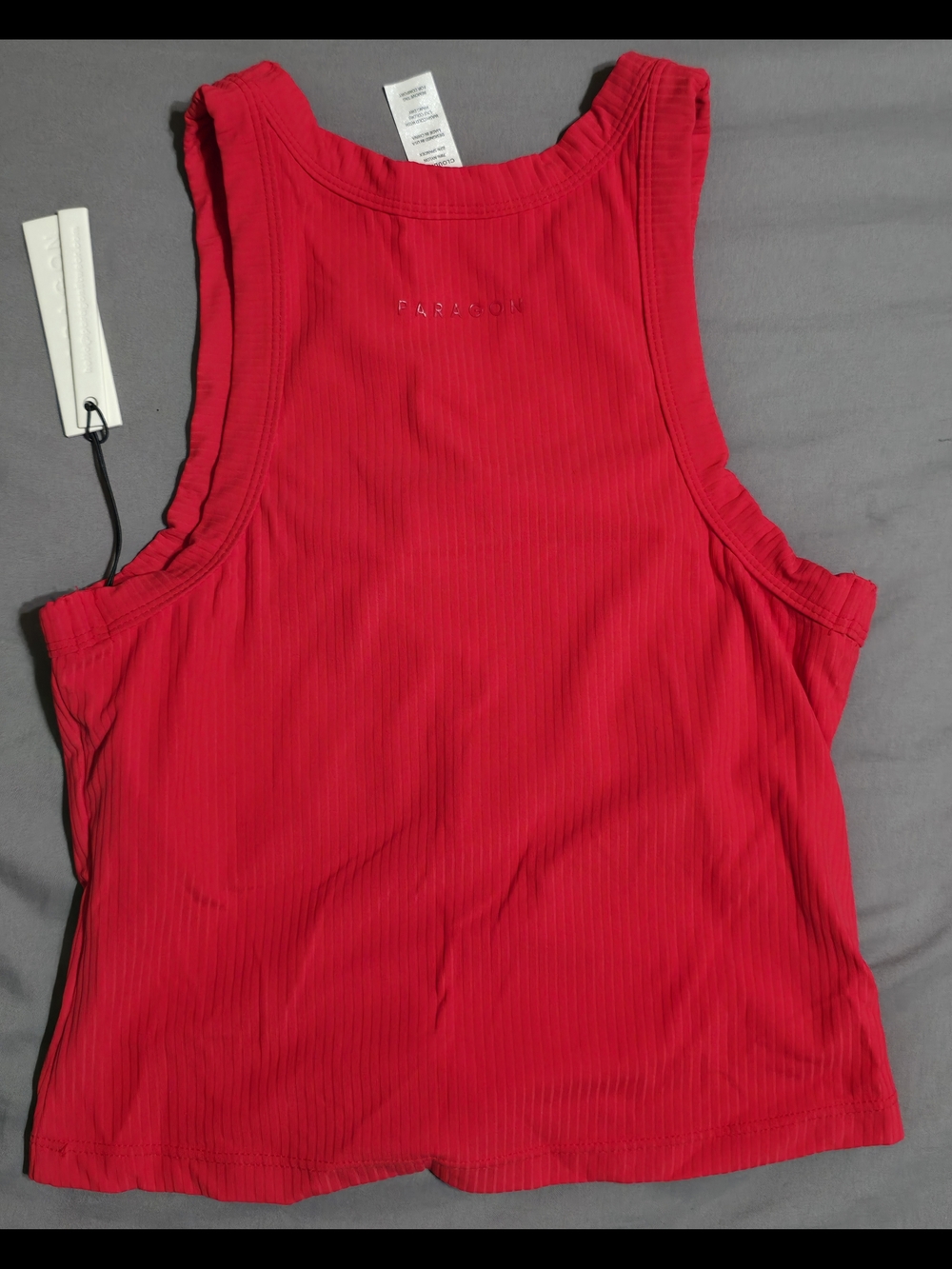 Paragon Fitwear Red Ribbed Set - Picture 3 of 7